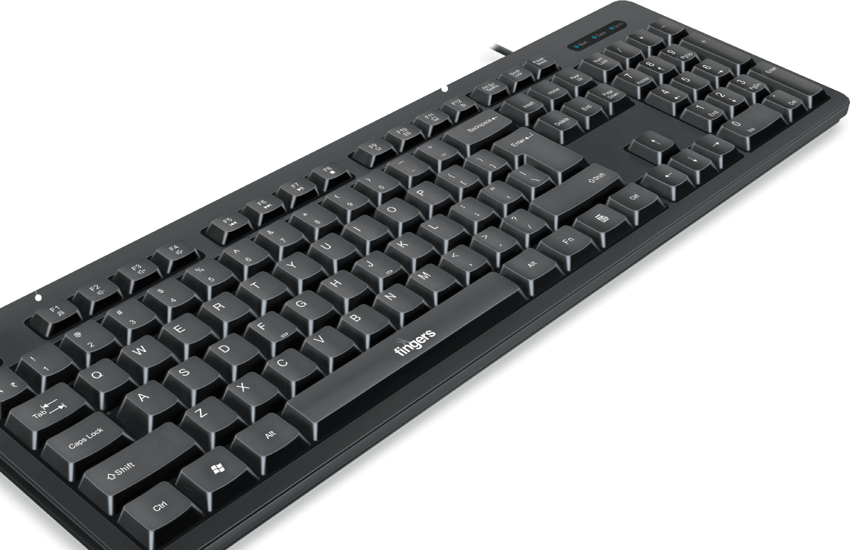 Cross Look Of FINGERS Marvel Combo Wired Keyboard