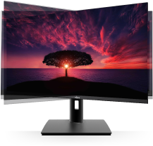 Front Screen Look Of FINGERS Satin 2722 LED Monitor